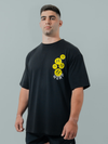 HERD Athletics ENDORPHIN Oversized Training Tee | Black & Yellow