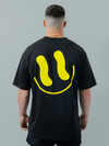 HERD Athletics ENDORPHIN Oversized Training Tee | Black & Yellow