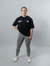 Black HERD Athletics Training Tee Oversized