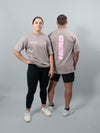 Stone Beige Pink HERD Athletics Tee Oversize