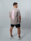 Stone Beige Pink HERD Athletics Tee Oversize