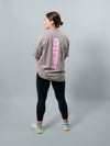 Stone Beige Pink HERD Athletics Tee Oversize