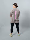 Stone Beige Pink HERD Athletics Tee Oversize