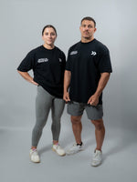 Black HERD Athletics Training Tee Oversized