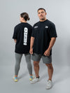 Black HERD Athletics Training Tee Oversized