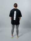 Black HERD Athletics Training Tee Oversized