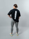 Black HERD Athletics Training Tee Oversized