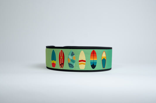 SURFS UP Sea Green - Weightlifting Belt