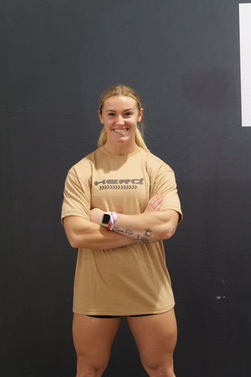 Drop 004 Sand Oversize Tee