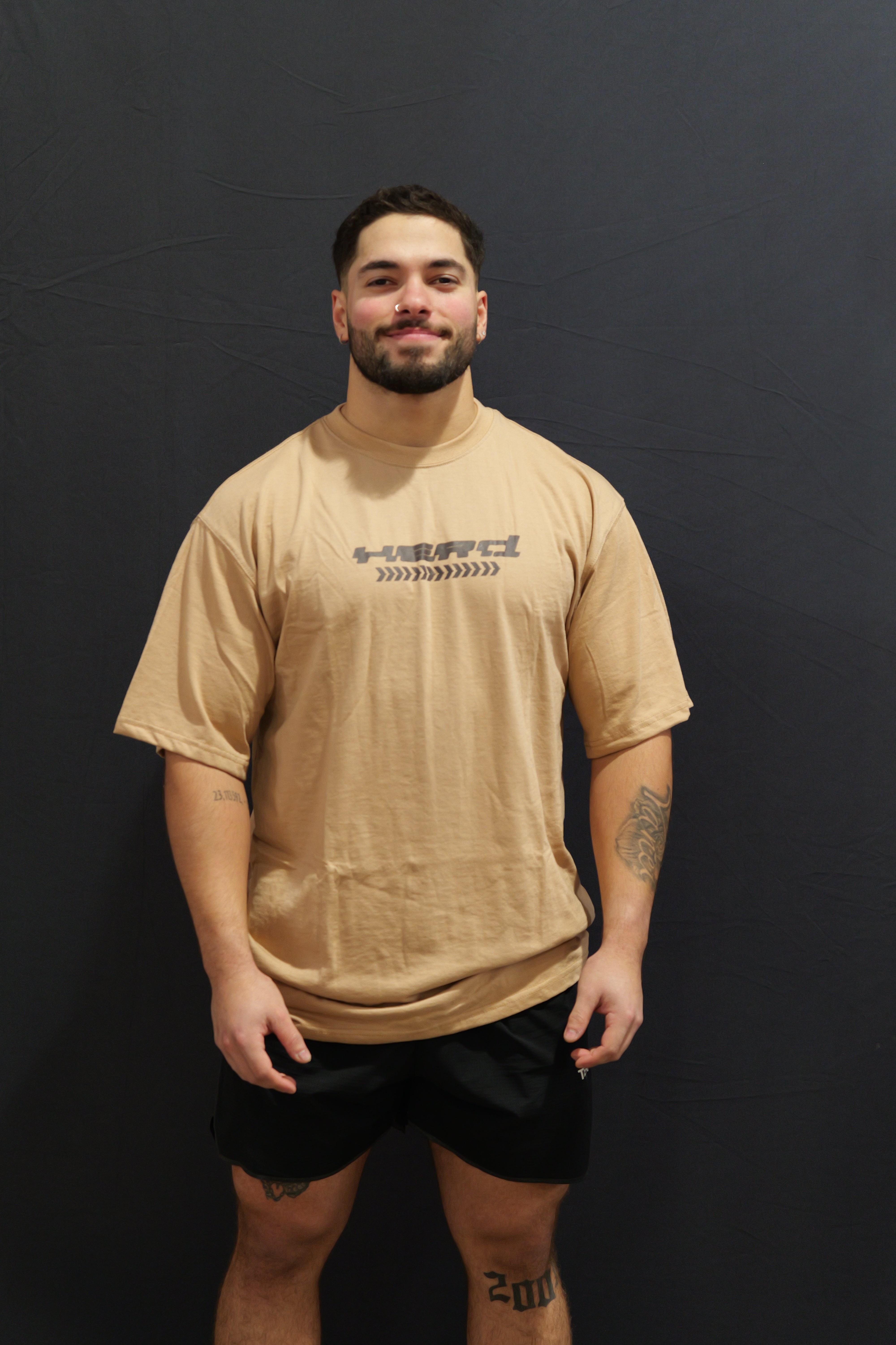 Sand Oversize Tee – HERD ATHLETICS