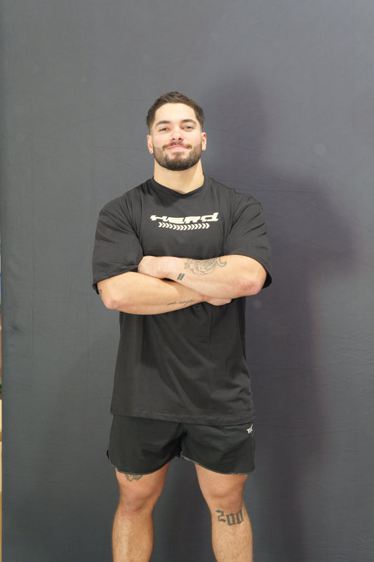 Drop 004 FADDED BLACK Oversize Tee