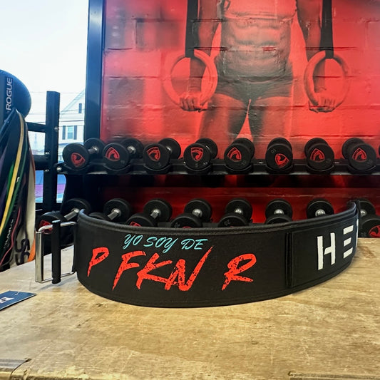 HERD x PR 🇵🇷 - P FKN R 🤟 WEIGHTLIFTING BELT