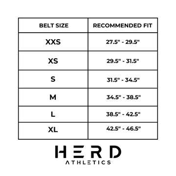 HERD ATHLETICS BELT