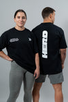 Black HERD Athletics Training Tee Oversized